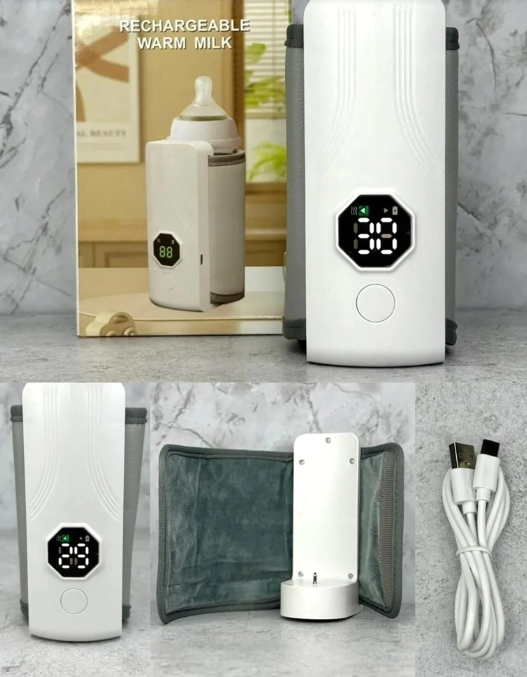 Calentador de Mamadera Portátil Recargable
