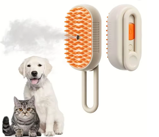 Cepillo de Vapor 3 en 1 para mascotas