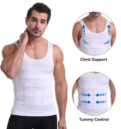 Camiseta Reductora Hombre Faja