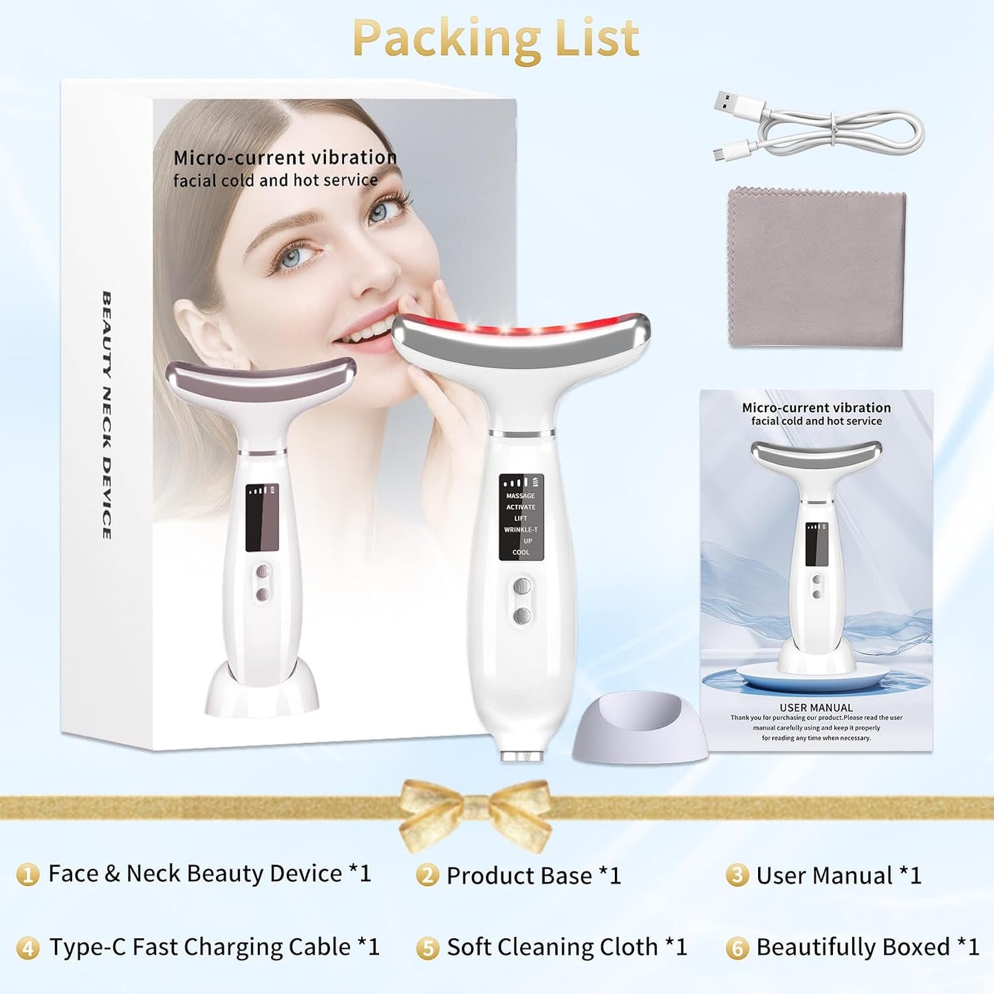 Masajeador Facial Reductor Papada Cuello