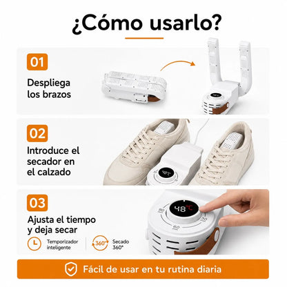 Secador De Zapatos Portátil