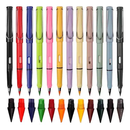 Lapiz Infinito de 12 Colores para Niños